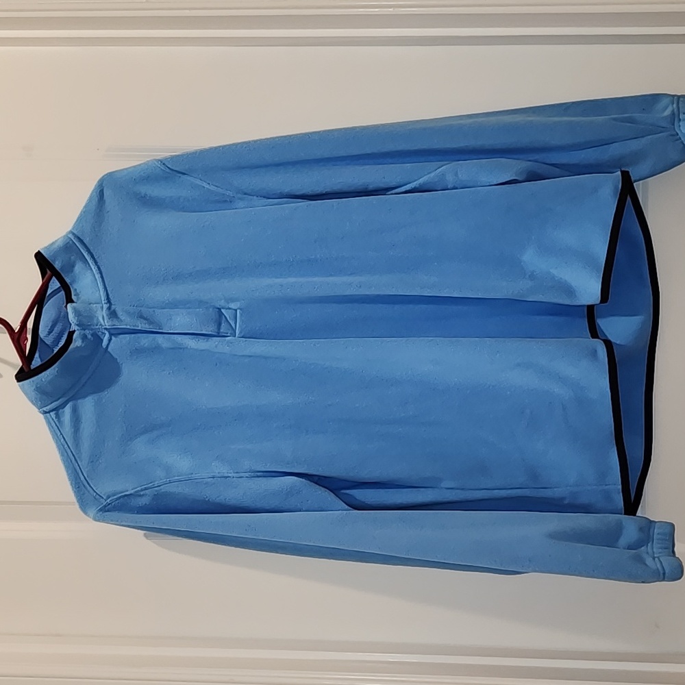Nike Blue Fleece Therma Golf Shirt